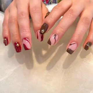 ネイル 新井 ひなののネイルデザイン