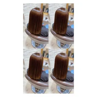 ミディアム カラー 店長✨レイヤー✖️ 髪質改善✖️韓国ヘアのヘアスタイル