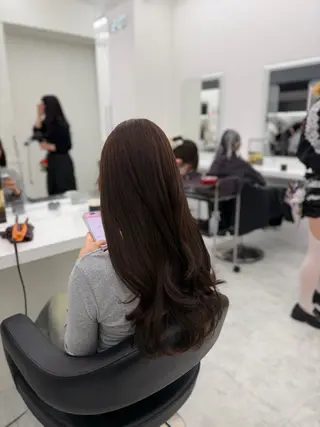 ロング カラー 🤍レイヤー/顔周り /hirari🤍のヘアスタイル