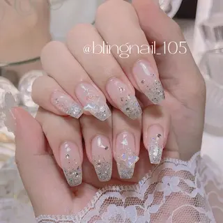 ネイル 23時まで❤︎韓国、 ワンホンネイルのネイルデザイン