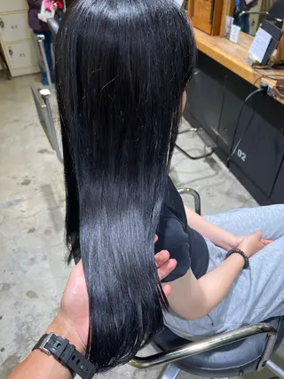 ロング 舘野 太嘉宏のヘアスタイル