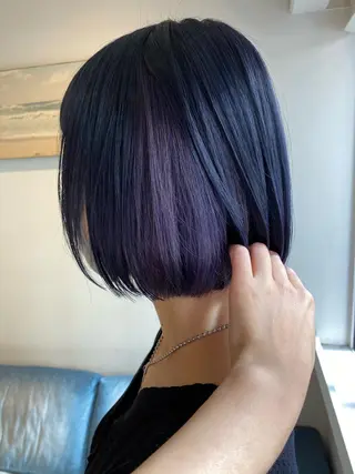 ショート カラー kawabe maikoのヘアスタイル