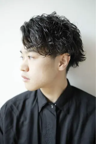 ショート パーマ メンズ メンズ特化 パーマ/オザワのヘアスタイル