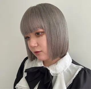 ショート カラー ハイトーン/パーマ/ メンズ / 櫻本🌐のヘアスタイル