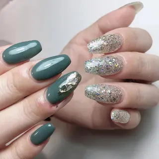 ロング ネイル ☺︎山部 志麻☺︎のネイルデザイン