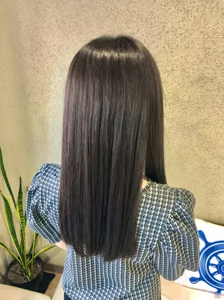 ロング カラー 阿部 美咲のヘアスタイル