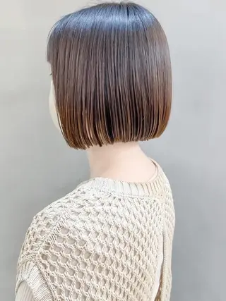 ミディアム 髪質改善サロンR'EEL 銀座【リール】所属・🎀ボブ/レイヤー /銀座/Emaのヘアスタイル
