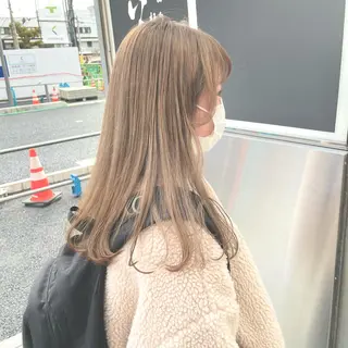 ロング カラー ヘアアレンジ GO TODAY  SHAiRE SALON岡山所属・Sana/ 耳ツボ/インナーのヘアスタイル