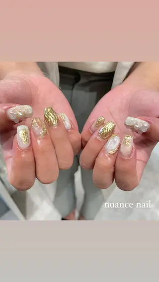 ネイル 淡色ネイル 🎀moeのネイルデザイン