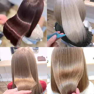 セミロング 髪質改善/レイヤー/ ショート/koshiのヘアスタイル