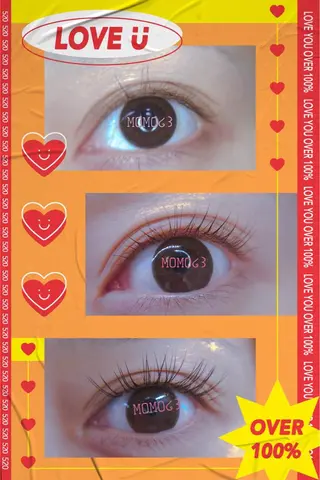 マツエク・マツパ モテデザインのプロ モモ🍑のマツエク・マツパデザイン