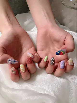 ネイル しょう えんきんのネイルデザイン