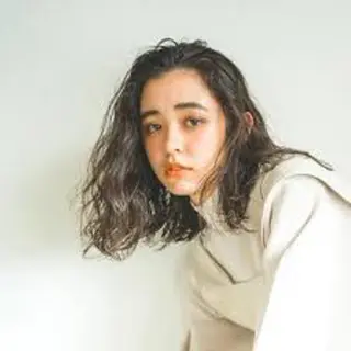 パーマ no4ナチュラル戸祭所属・山越 美裕樹のヘアスタイル