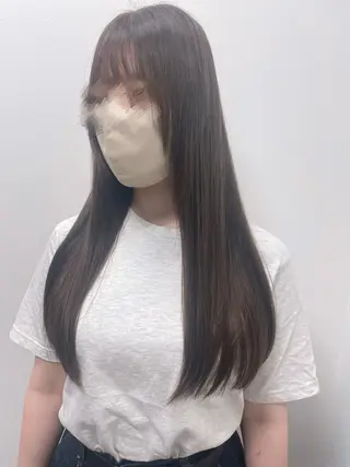 ロング カラー ルプラボウ/ 聖花/透明感カラーのヘアスタイル