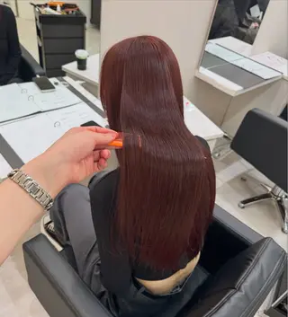 ロング 箕面/ボブ/ 髪質改善/加藤優眞のヘアスタイル