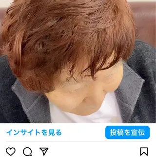パーマ 竹内 秀美のヘアスタイル