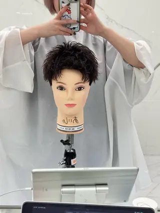 ショート パーマ メンズ 🐱たきな/渋谷/メ ンズヘア/メイクのヘアスタイル