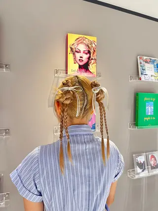 ヘアアレンジ 誰もが憧れる艶髪✨ /アレンジヘア🎀のヘアスタイル