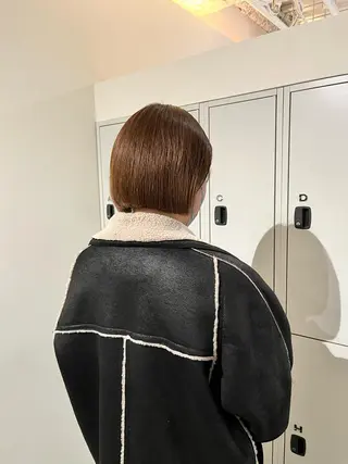 ショート カラー ショート/パーマ/ カラー/FUKOのヘアスタイル