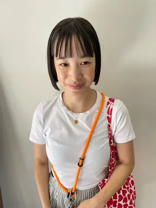 ミディアム カラー パーマ ヘアアレンジ メンズ tatsumi/ボブ ウルフ/レイヤーのヘアスタイル