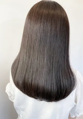 セミロング 長濱 奏のヘアスタイル