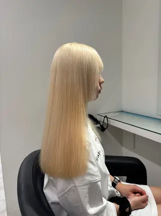 ロング カラー 中韓レイヤー/ ブラウン🤎はやとのヘアスタイル