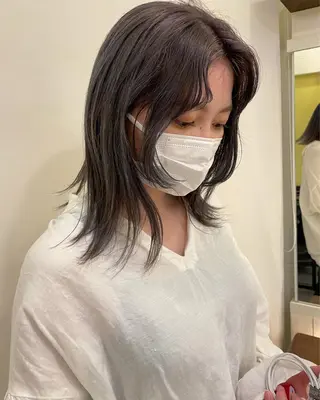 ミディアム カラー TO C所属・ボブ/ミディアム RIONAのヘアスタイル