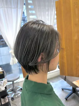 ショート 【韓国レイヤー特化 ハッシュカット】のヘアスタイル