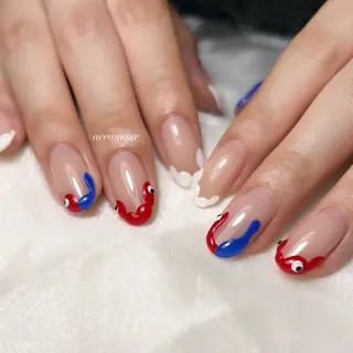 ネイル ネイル/耳つぼ /新ホワイトニングのネイルデザイン