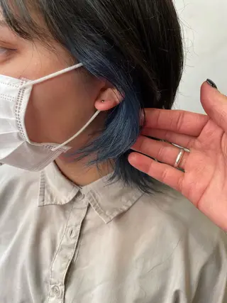 ショート カラー 【店長】インナー指名 No.1戸塚優思のヘアスタイル