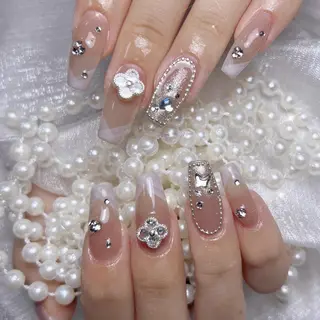 ネイル 🦋チップ長さだし 専門店🦋のネイルデザイン