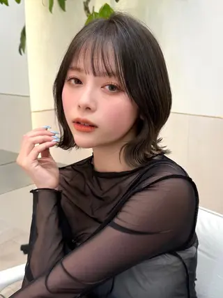 ミディアム 新宿/髪質改善/ボブ 韓国レイヤー大重聖斗のヘアスタイル