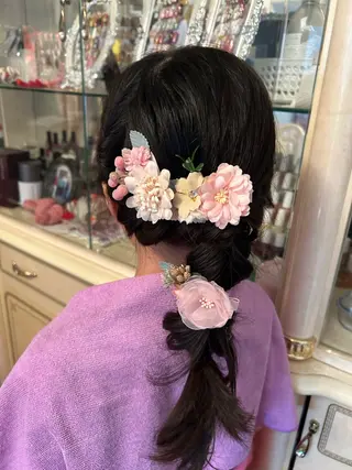 セミロング 近藤 麻子のヘアスタイル