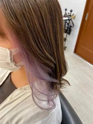 ミディアム カラー Hair salon Reve〜レーヴ〜所属・髪質改善・美髪矯正 特化型美容師・北野のヘアスタイル