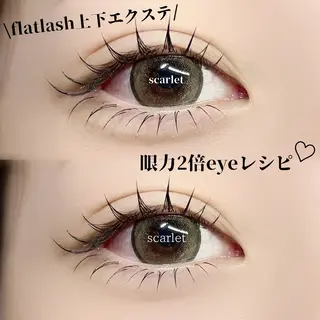 マツエク・マツパ scarlet ikumiのマツエク・マツパデザイン