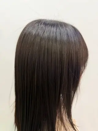 セミロング cut純所属・いたがき ひであきのヘアスタイル