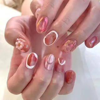 ネイル 新井 ひなののネイルデザイン