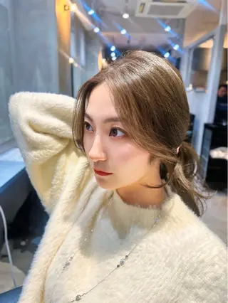 ロング カラー 店長✨️韓国ヘア✖️ 髪質改善カラー／純大のヘアスタイル