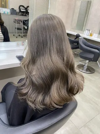 ロング カラー ダブルカラー/ 横浜/JURIのヘアスタイル