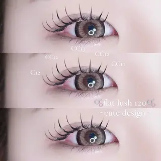 マツエク・マツパ mizuki/束感 まつげ/似合わせ眉のマツエク・マツパデザイン