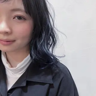 ミディアム カラー メンズカット特化柏駅 徒歩3分LOUのヘアスタイル