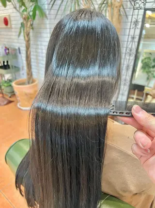 ロング カラー 石井 佑樹のヘアスタイル