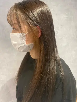 ロング Cielro【 シェイロ 】所属・Cielro/ダブル カラー/西田咲希のヘアスタイル