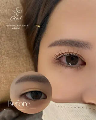 マツエク・マツパ 自爪育成nail &eyelashのマツエク・マツパデザイン