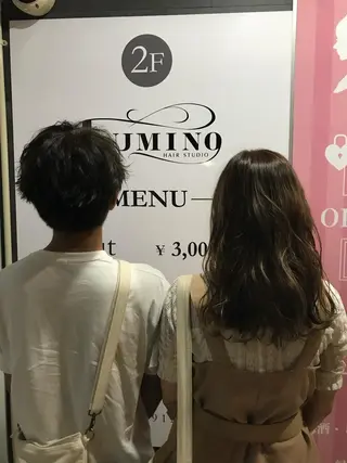 ミディアム カラー メンズ 大久保 知矢のヘアスタイル