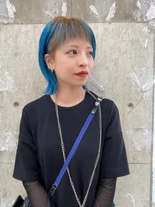 ショート カラー 垢抜けボブ/SAHO /OAK溝の口のヘアスタイル