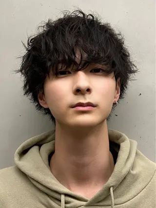 ショート メンズ メンズパーマ 渡邉裕人のヘアスタイル