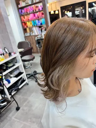 ミディアム Richell所属・Richell🎀 🖤yuuのヘアスタイル