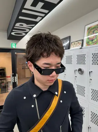 メンズ 優菜/ メンズパーマのヘアスタイル