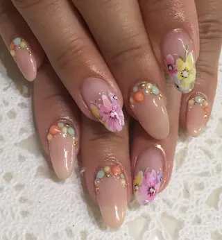 ネイル nonaMe 森のネイルデザイン